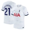 Officiële Voetbalshirt Tottenham Hotspur Kulusevski 21 Thuis 2023-24 - Heren